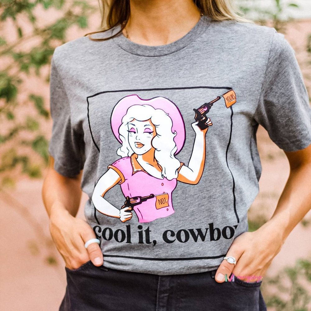 Cool It Cowboy Tee